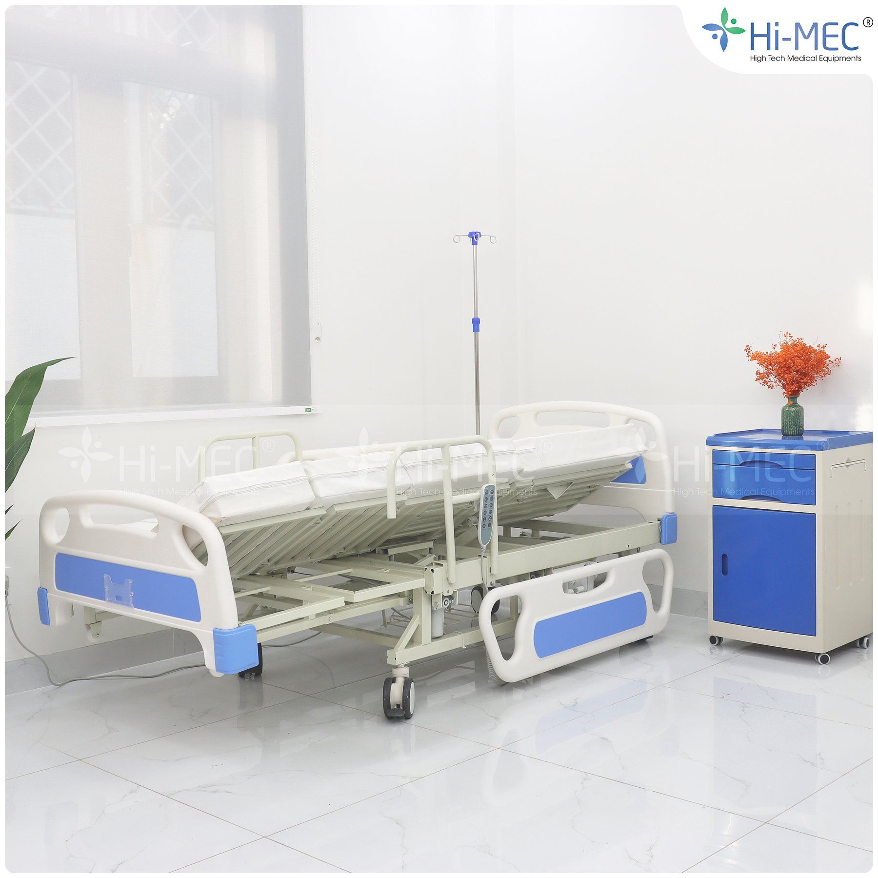  GIƯỜNG BỆNH NHÂN ICU CHỈNH ĐIỆN ĐA NĂNG HI-MEC HMNB-2030 