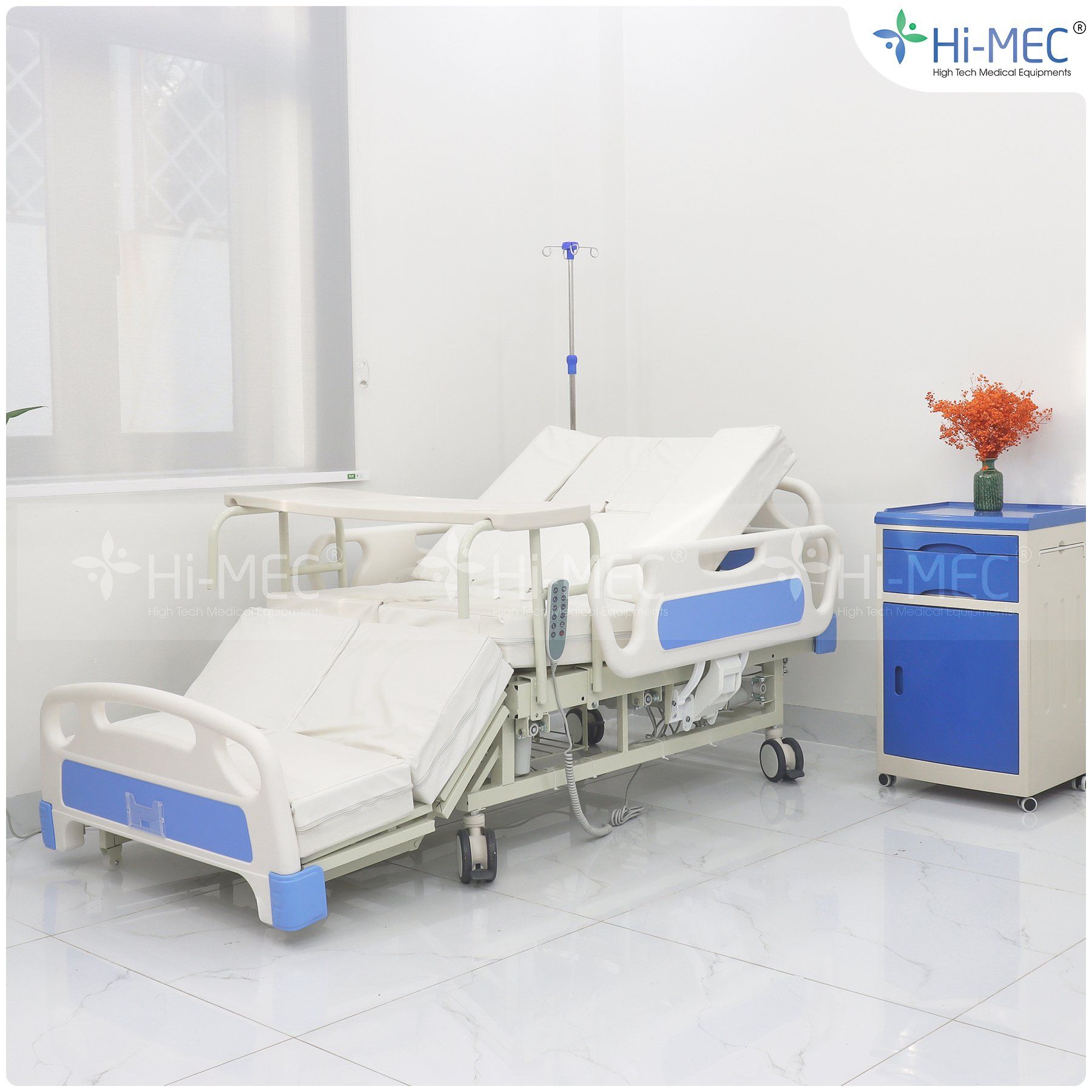  GIƯỜNG BỆNH NHÂN ICU CHỈNH ĐIỆN ĐA NĂNG HI-MEC HMNB-2030 