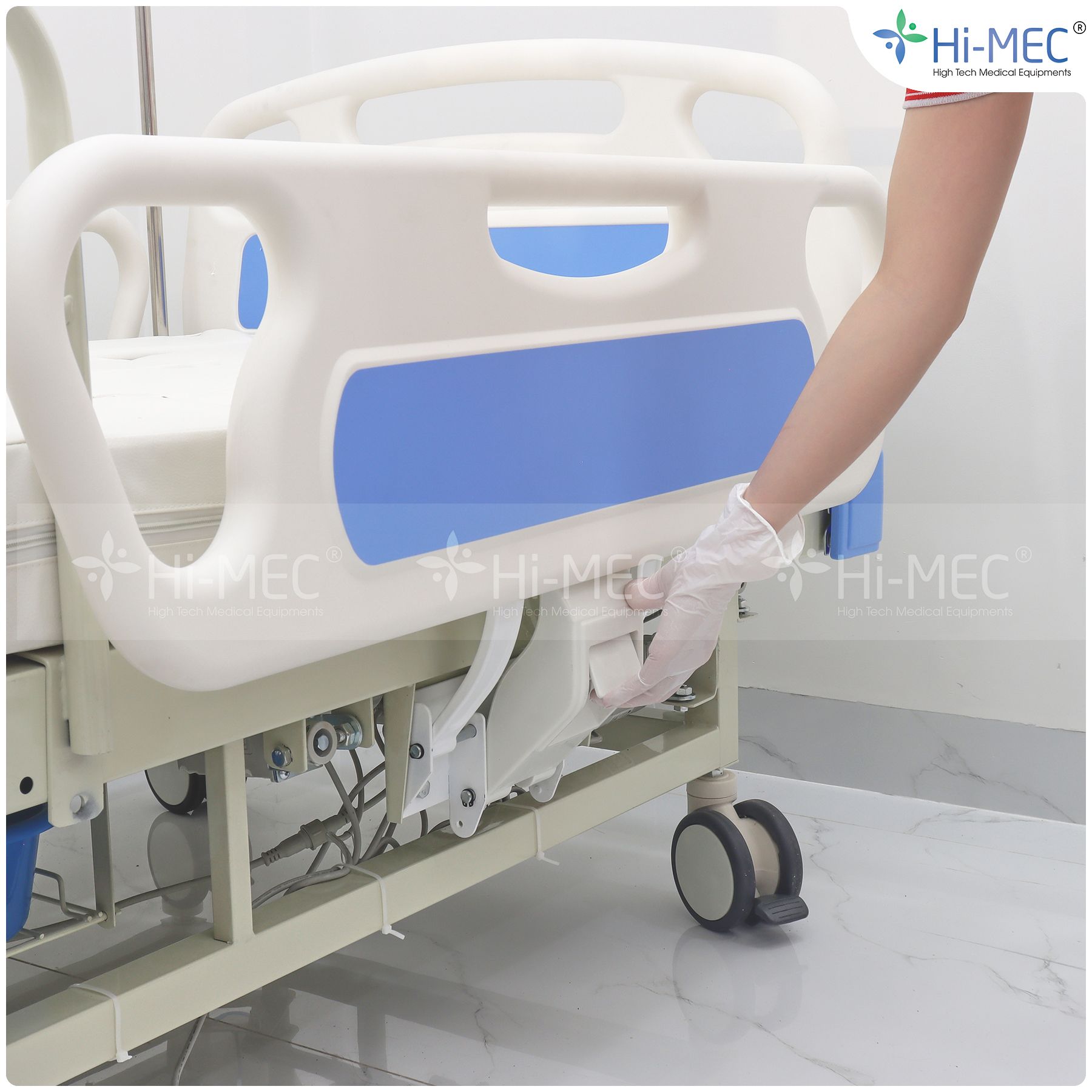  GIƯỜNG BỆNH NHÂN ICU CHỈNH ĐIỆN ĐA NĂNG HI-MEC HMNB-2030 