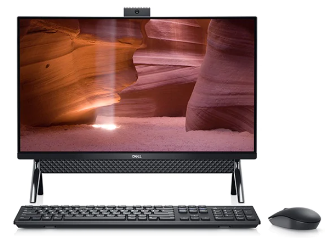 PC Dell Inspiron AIO 5400/ i7-1165G7-2.8G/ 8G/ 256G SSD + 1TB/ 2Vr/ 23.8 FHD/ WL+BT/ W10/ Black