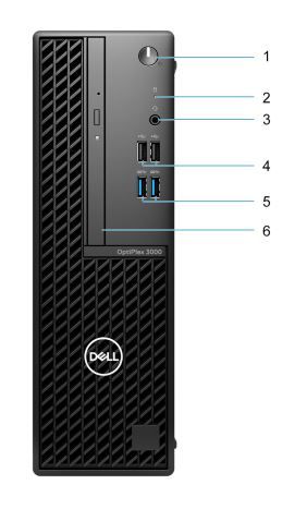 PC Dell Optilex 3090SFF/ Intel Core i5-10505 (6C / 12T, 3.2 / 4.6GHz, 12MB)/ 4GB 3200Mhz/ 1TB_7.2rpm/ DVD_RW (Keep HDD)/NoOS