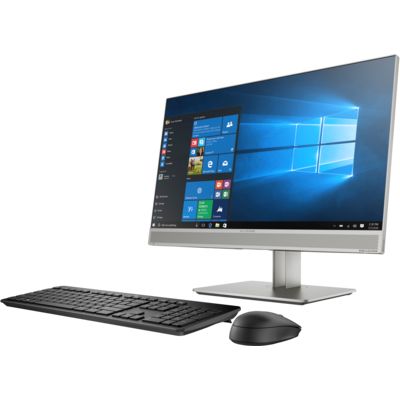 PC HP EliteOne 800G5 AIO/ i5-9500-3.0G/ 8GB/ 1TB/ WL+BT/ DVDRW/ 23.8FHD/ Fp/ Silver/ W10