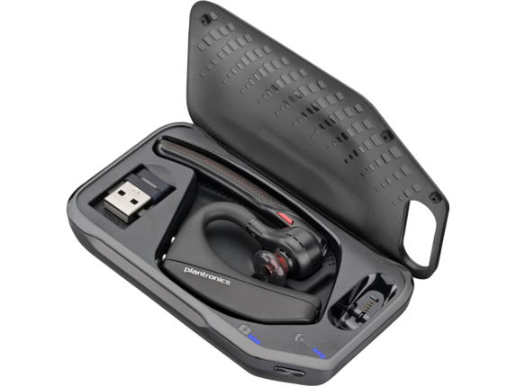 TAI NGHE Poly Voyager 5200 USB-A Bluetooth Headset +BT700 dongle