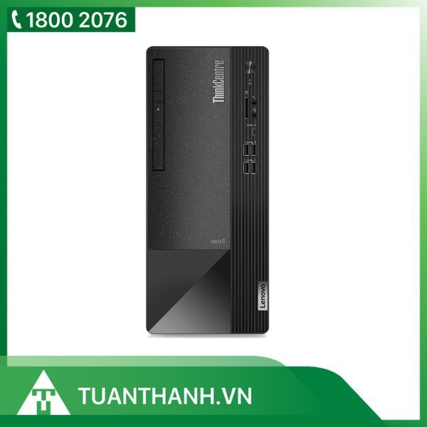 PC Lenovo ThinkCentre neo 50t Gen 3/ Core i5-12400/ 4GB/ 256GB SSD/ WL+BT/ Black