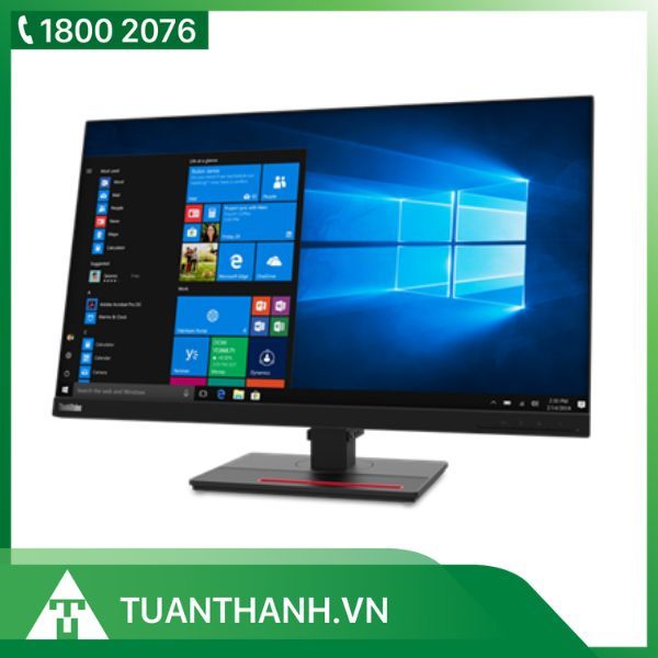 Màn hình Lenovo ThinkVision T27h-20 61ECGAR2WW/ 27 inch/ QHD 2560x1440/ IPS/ HDMI/ DP/ USB-C/ Black/ 3Y