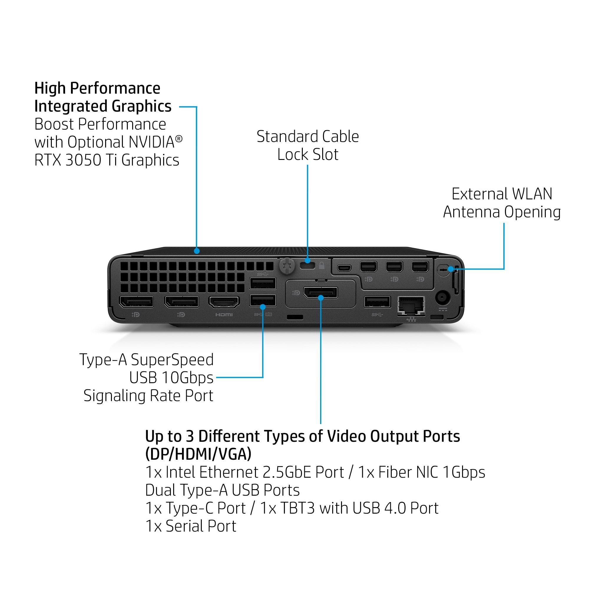  HP Elite Mini 800 G9/ Intel Core i5 13500 (14C (6P + 8E)/20T, P-core max 4.8GHz, E-core max 3.5GHz, 20MB)/ 8GB DDR5 4800/ SSD 512GB/ Wireless Mouse & Keyboard/ W11 Pro/ 3Y Onsite 