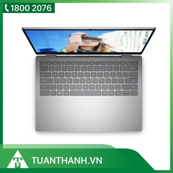 Laptop Dell Inspiron 14 7420 1YT85/ Core i7-1255U/ 16G/ 512G SSD/ 2Vr/ 14 FHD/ Touch/ FP/ Win11+Office/ Pen/ Silver