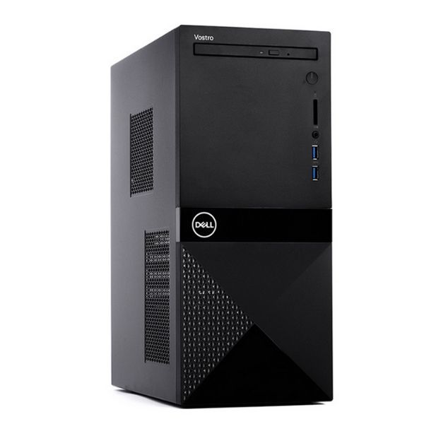 PC Dell Vostro 3670 MT/ i3-9100-3.60G/ 4G/ 1TB/ DVDRW/ Wifi/ W10