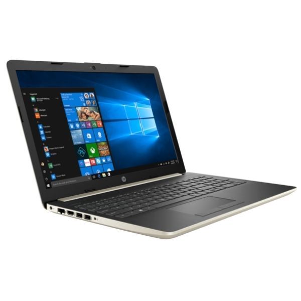  Laptop HP 15-da1033TX/ i7-8565U-1.8G/ 4G/ 1TB/ 15.6FHD/ 2Vr/ WL+BT/ Gold/ DVDRW/ W10 