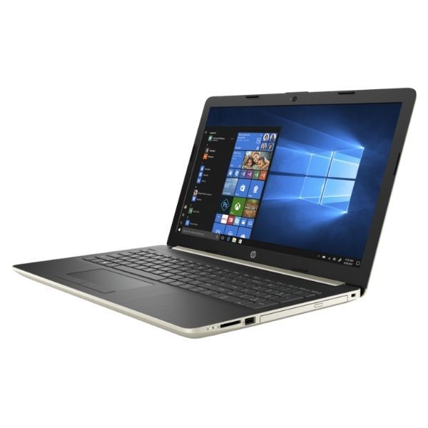 Laptop HP 15-da1033TX/ i7-8565U-1.8G/ 4G/ 1TB/ 15.6FHD/ 2Vr/ WL+BT/ Gold/ DVDRW/ W10