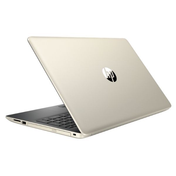 Laptop HP 15-da1033TX/ i7-8565U-1.8G/ 4G/ 1TB/ 15.6FHD/ 2Vr/ WL+BT/ Gold/ DVDRW/ W10