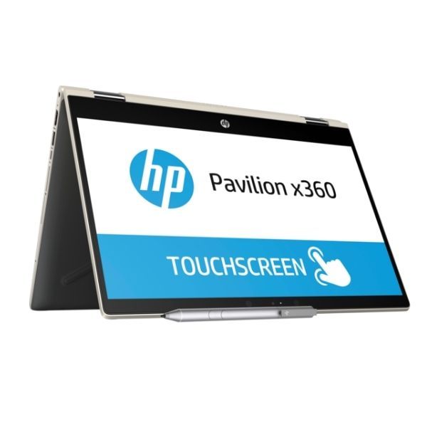 Laptop HP Pavilion x360 14-cd1020TU/ i5-8265U-1.6G/ 4G/ 1TB/ 14FHD+Touch+Pen/ Gold/ W10