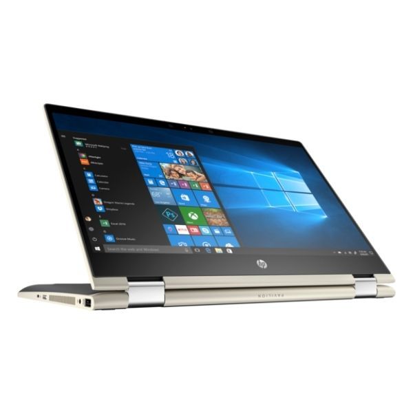 Laptop HP Pavilion x360 14-cd1020TU/ i5-8265U-1.6G/ 4G/ 1TB/ 14FHD+Touch+Pen/ Gold/ W10