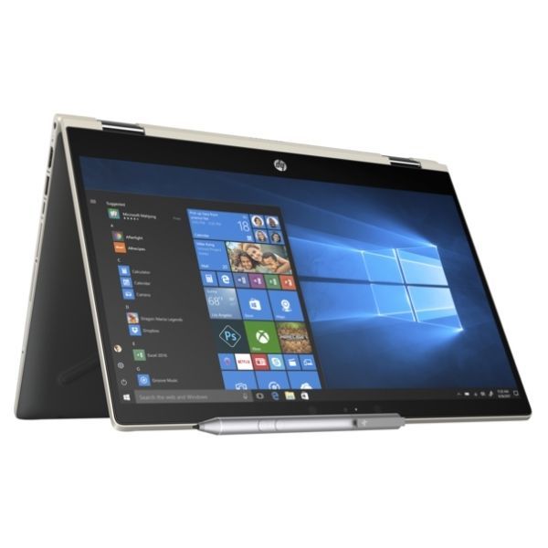 Laptop HP Pavilion x360 14-cd1020TU/ i5-8265U-1.6G/ 4G/ 1TB/ 14FHD+Touch+Pen/ Gold/ W10