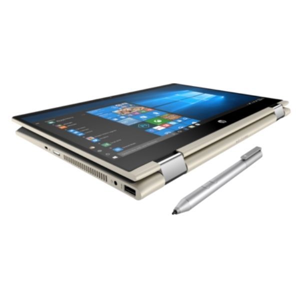 Laptop HP Pavilion x360 14-cd1020TU/ i5-8265U-1.6G/ 4G/ 1TB/ 14FHD+Touch+Pen/ Gold/ W10