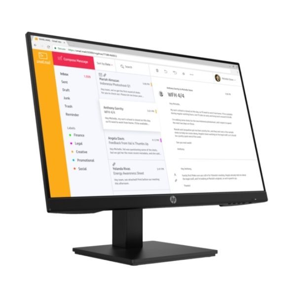 Màn hình HP P24h 23.8-inch Monitor/ FHD/ IPS/ VGA/ HDMI/ DP