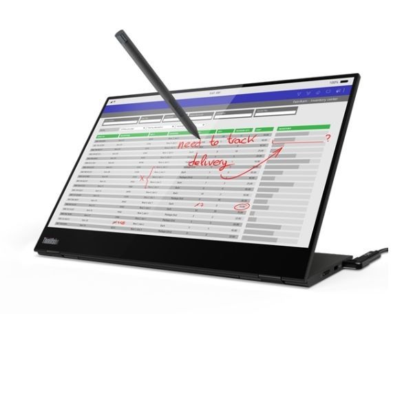 Màn hình Lenovo ThinkVision M14t 14-inch FHD IPS (1920x1080)/ Touch Monitor/ USB-C