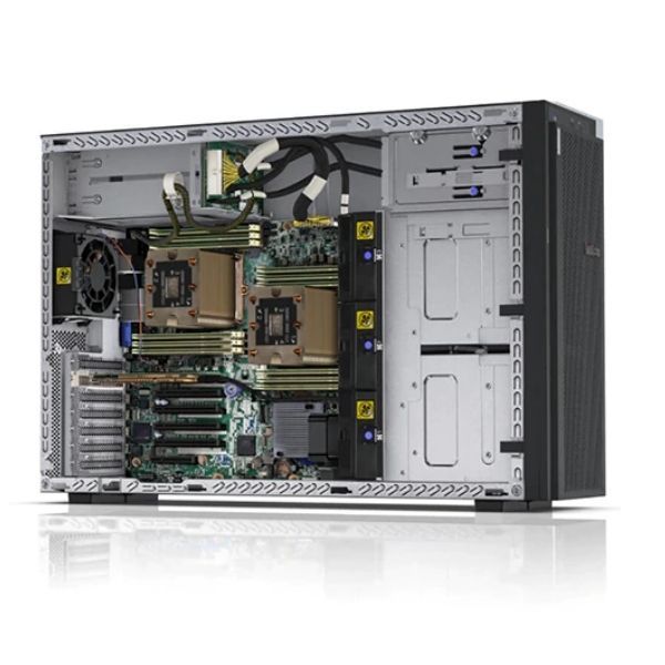 Máy chủ Lenovo ThinkSystem ST550/Intel Xeon Silver-4116-12C-85W-2.1G/2x8G/8x2.5 SATA/750W