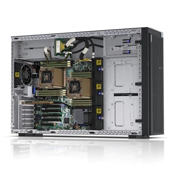  Máy chủ Lenovo ThinkSystem ST550/Intel Xeon Silver-4110-8C-85W-2.1GHz/2x8G/4x3.5 SATA/550W 