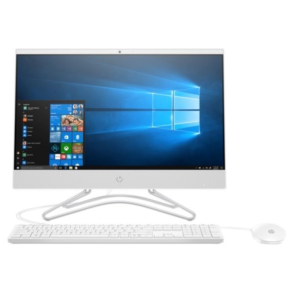 PC HP AIO 22-c0118d/ i3-9100T-3.1G/ 4G/ 1TB/ WL+BT/ DVDRW/ 21.5FHD/ White/ W10