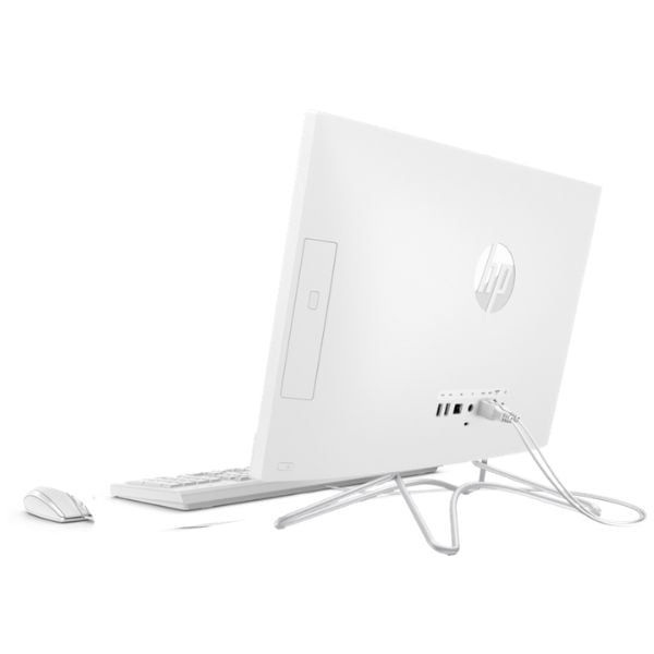 PC HP AIO 22-c0121d/ i5-9400T-1.8G/ 4G/ 1TB/ WL+BT/ DVDRW/ 21.5FHD/ White/ W10