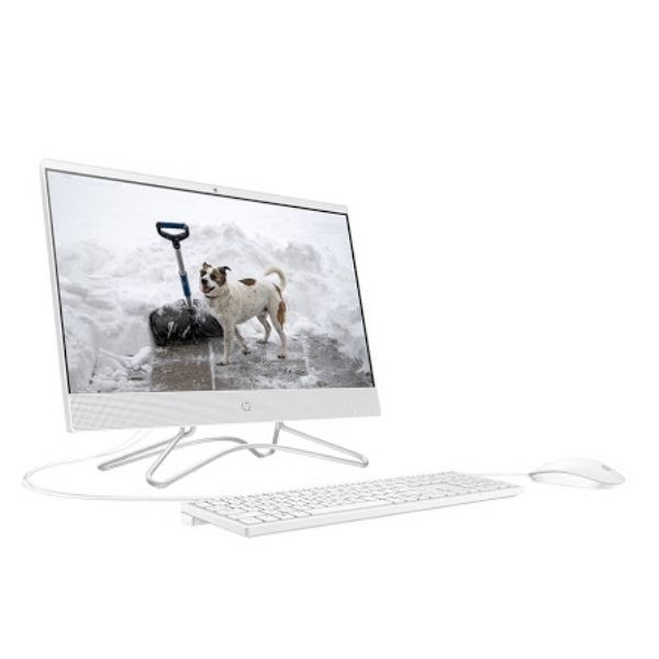 PC HP AIO 22-df0134d/ i5-10400T-2.0G/ 4G/ 512G SSD/ DVDRW/ 21.5FHD-Touch/ White/ W10