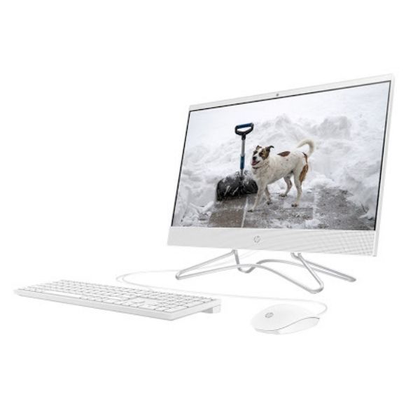 PC HP AIO 22-df0134d/ i5-10400T-2.0G/ 4G/ 512G SSD/ DVDRW/ 21.5FHD-Touch/ White/ W10