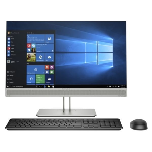  PC HP EliteOne 800G5 AIO/ i7-9700-3.0G/ 8GB/ 1TB/ WL+BT/ DVDRW/ 23.8FHD-Touch+IPS/ Silver/ W10 