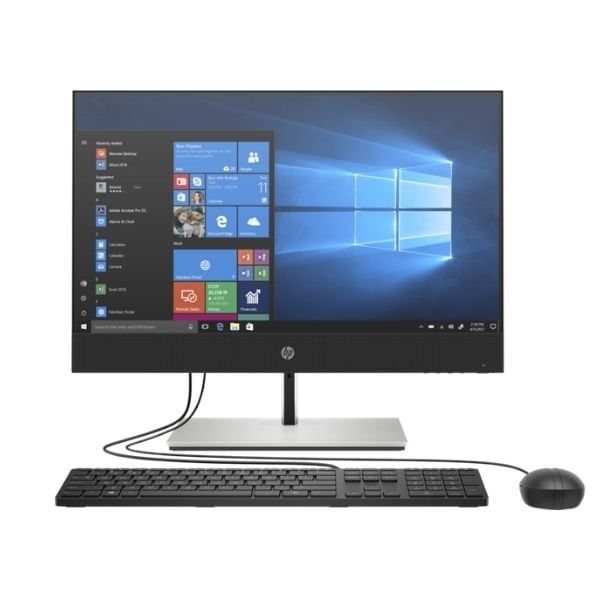 PC HP ProOne 400G6 AIO/ i5-10500-3.0G/ 8G/ 256G SSD/ 23.8 FHD-Touch/ DVDWR/ WL+BT/ Đen/ W10