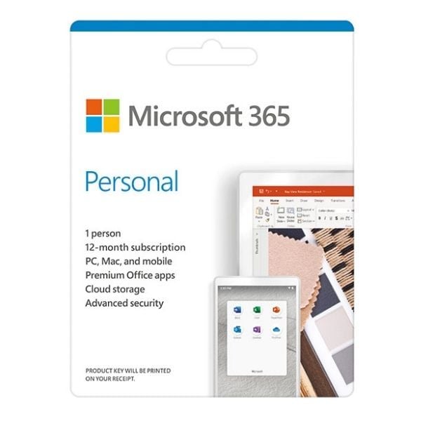  Phần mềm Microsoft 365 Personal English APAC EM Subscr 1YR Medialess P6 