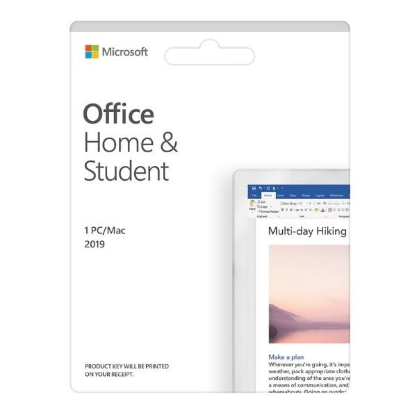  Phần mềm Office Home and Student 2019 English APAC EM Medialess 