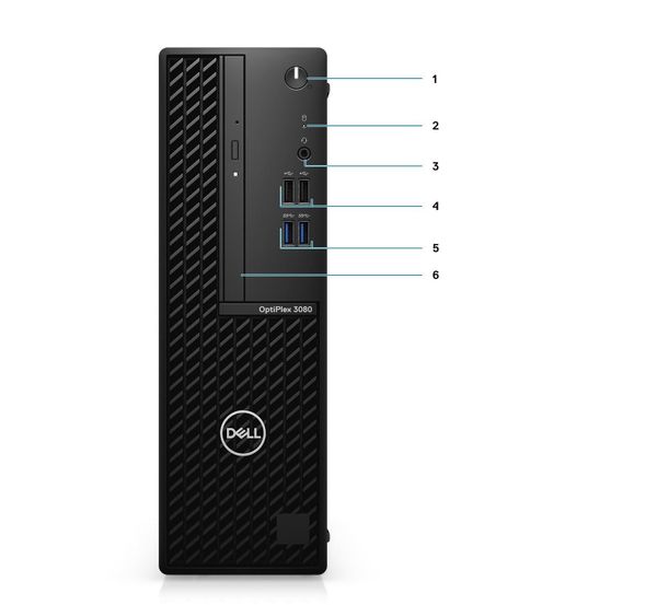  PC Dell Optiplex 3000SFF/ Intel Core i5-12500/ 8GB/ 256GB SSD/ Ubuntu 