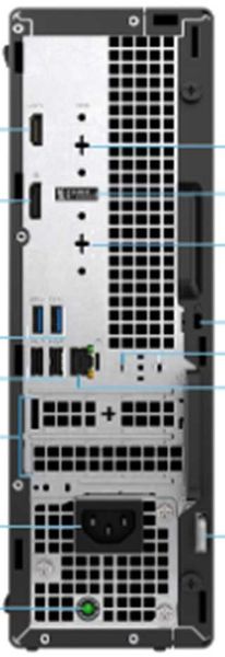  PC Dell OptiPlex 3000 SFF/ i3-12100/ 4GB/ 256GB SSD/ DVDRW/ Intel UHD Graphics 730/ Ubuntu/ 3y 