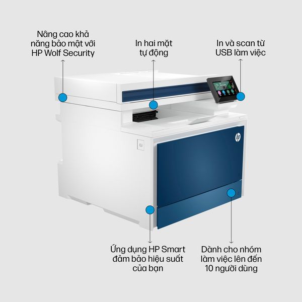  Máy in HP Color LaserJet Pro MFP 4303dw 