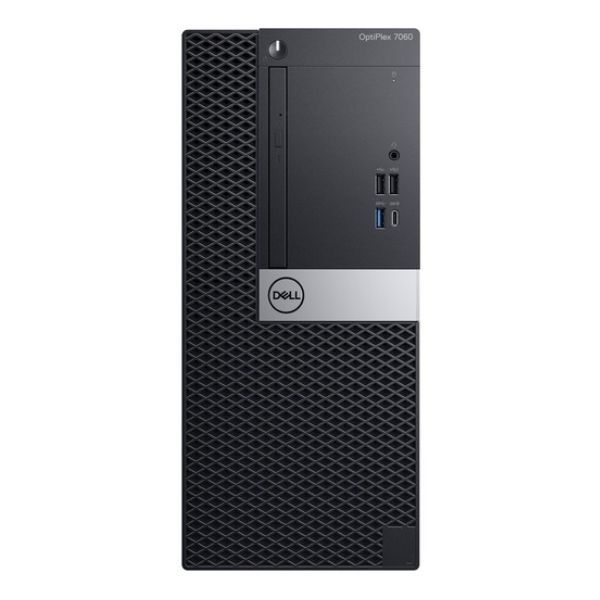  PC Dell OptiPlex 7060 MT/ i7-8700-3.6G/ 16G/ 256G SSD/ 2Vr/ DVDRW/ W10P 
