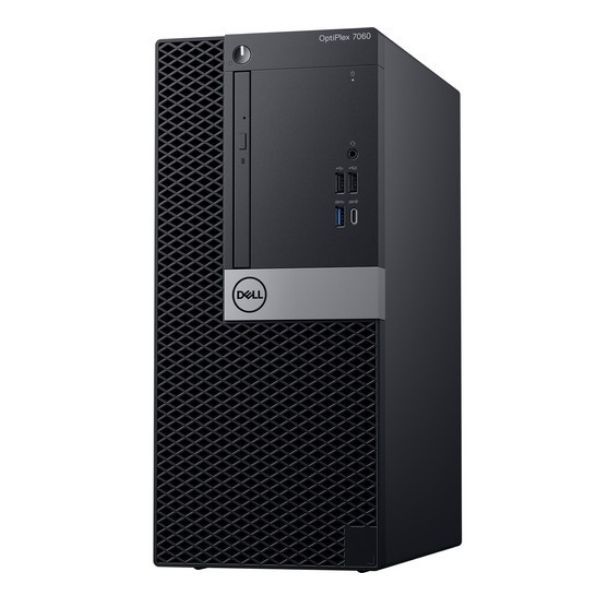 PC Dell OptiPlex 7060 MT/ i7-8700-3.6G/ 16G/ 256G SSD/ 2Vr/ DVDRW/ W10P