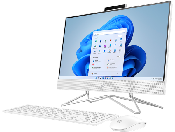  HP AIO 22-dd2045d i3-1215U/ 8G/ 512GSSD/ 21.5FHD/ WL/ BT/ KB/ M / W11SL/ TRẮNG 