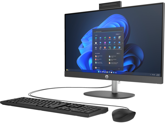 HP ProOne 240 G10 24 AIO,Core i5-1335U (10C (2P + 8E)/ 12T, P-core max 4.6GHz, E-core max 3.4GHz, 12MB) ,8GB RAM,256GB SSD,Intel Graphics,23.8