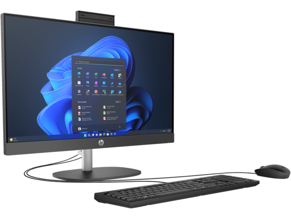 HP ProOne 240 G10 24 AIO,Core i5-1335U (10C (2P + 8E)/ 12T, P-core max 4.6GHz, E-core max 3.4GHz, 12MB) ,8GB RAM,256GB SSD,Intel Graphics,23.8