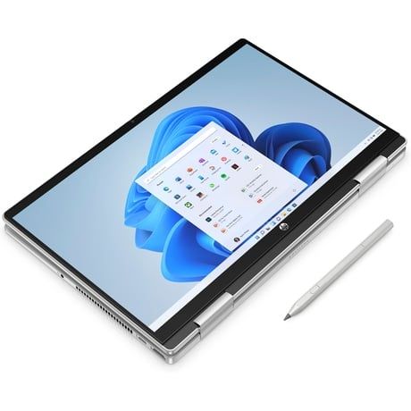 HP Pavilion X360 14-ek2017TU core 5-120U (10C (2P + 8E)/12T, P-core 1.4/5GHz, E-core 0.9/3.8GHz, 12MB)/ 16G/ 512GSSD/ 14.0FHDT/ PEN/ WL/ BT/ 3C/ W11H/ BẠC