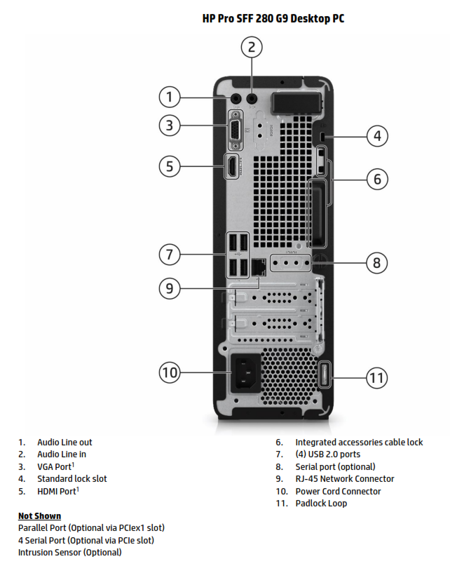 HP 280 Pro G9 SFF i7-13700(16*2.1)/ 8G/ 512GSSD/ WL/ BT/ KB/ M/ W11SL/ ĐEN