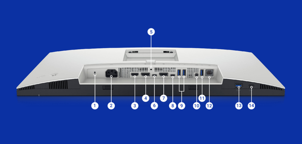  Màn Hình Dell UltraSharp U2424HE (23.8 inch - FHD - IPS - 120Hz - 5ms - DRR - TMDS - USB TypeC - Network RJ45) 