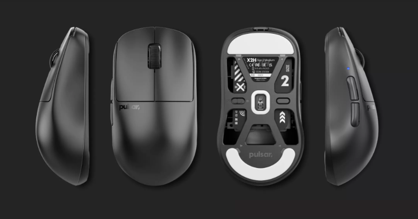 Chuột Pulsar không dây X2H Wireless Size 2 Black