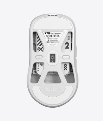 Chuột Pulsar không dây X2H Wireless Size 2 White