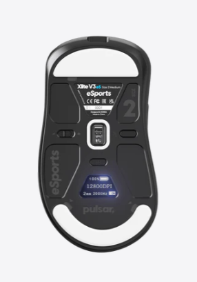 Chuột Pulsar không dây Xlite V3 eS Wireless Size 2 Black