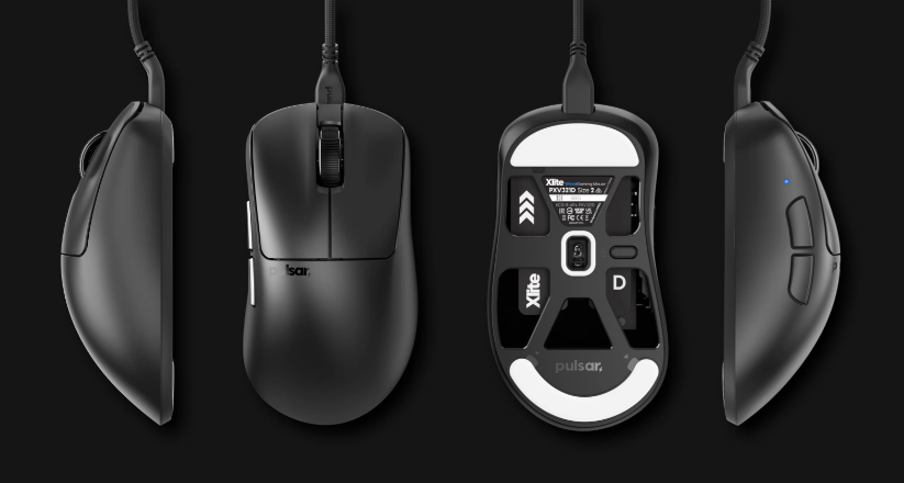 Chuột Pulsar có dây Xlite Wired Medium Black