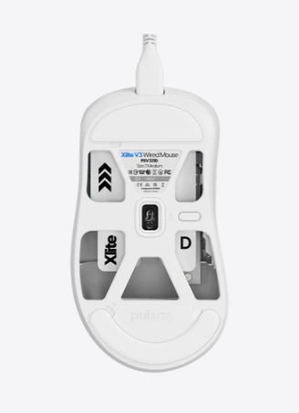 Chuột Pulsar có dây Xlite Wired Medium White