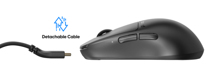 Chuột Pulsar có dây X2H Wired Medium Black