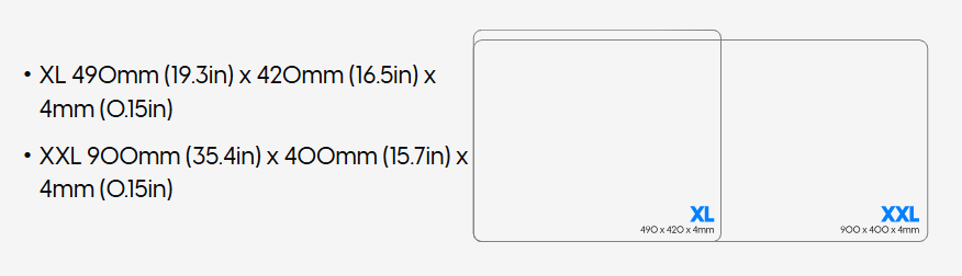 Bàn di chuột Pulsar ParaBrake V2 Mouse Pad XL Black (490x420mm)