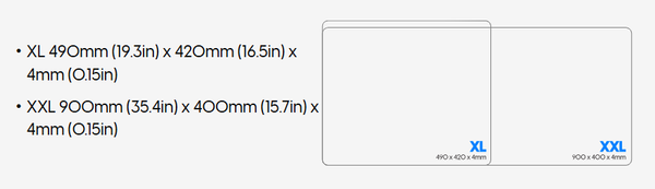  Bàn di chuột Pulsar ParaBrake V2 Mouse Pad XL Black (490x420mm) 